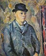 Paul Cezanne Portrait of the Artist's Son,Paul painting